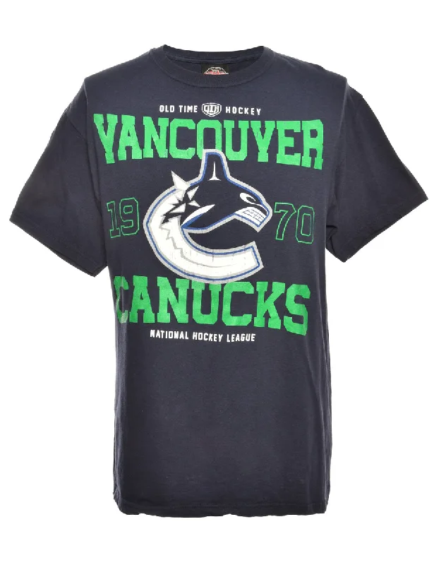 Canucks Hockey Sports T-shirt - M